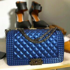 Blue Hand bag